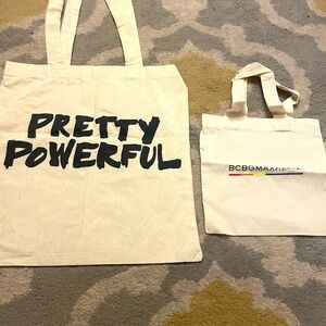 NWOT Bobbi Brown and BCBG Max Azria tote bags (2)